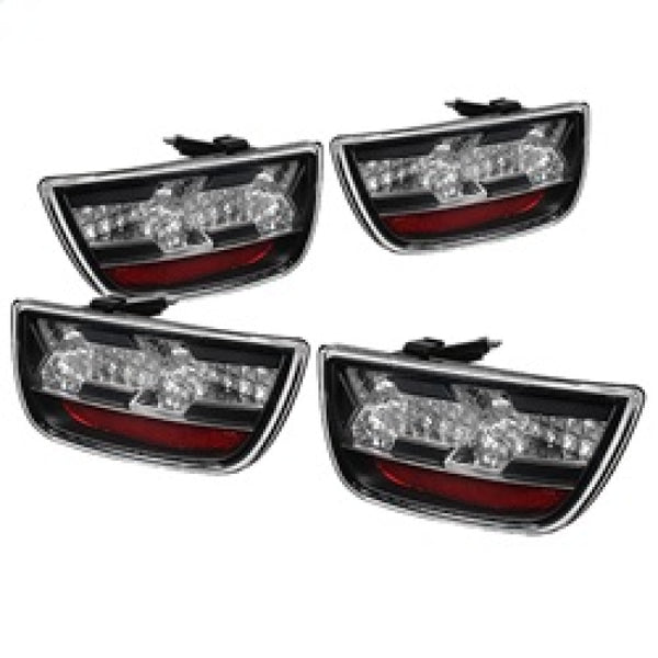 Spyder Chevy Camaro 10-13 LED Tail Lights Black ALT-YD