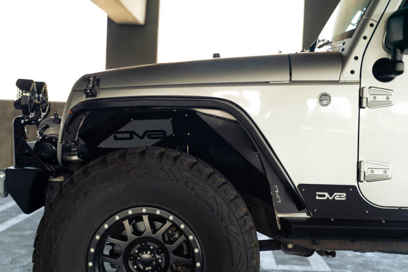 DV8 Offroad 07-18 Jeep Wrangler JK Slim Fender Flares – SupremePower®