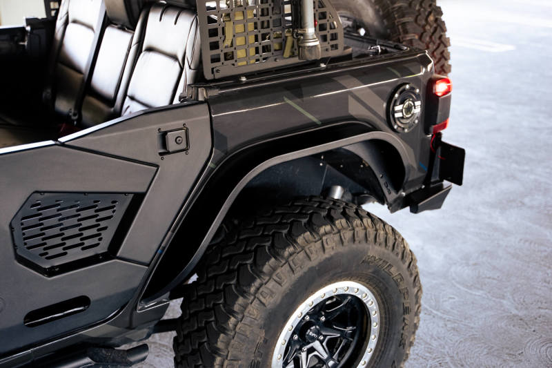 JLラングラー　フェンダー　DV8 OFFROAD SLIM FENDERS Jeep Wrangler Slim Fender Flares | DV8 Offroad